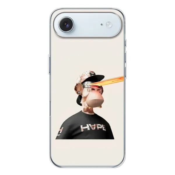 Чохол з принтом «мавпа NFT в окулярах» для iPhone 17 Air