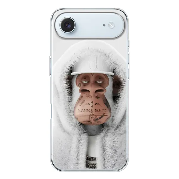Чохол з принтом «мавпа NFT в тату» для iPhone 17 Air