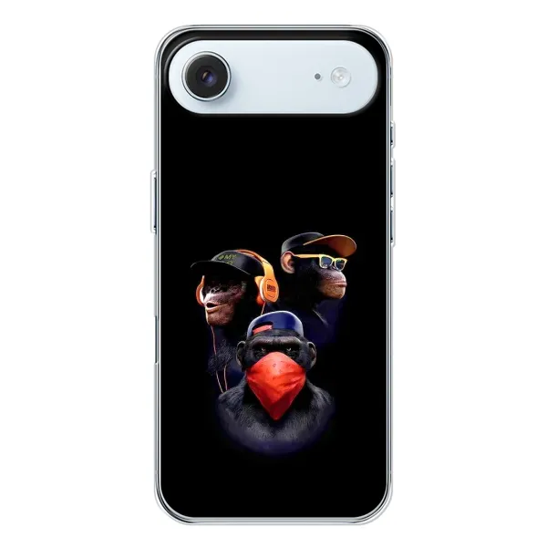 Чехол с принтом «Три обезьяны» для iPhone 17 Air