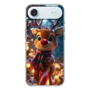 Яскравий чохол для iPhone 17 Air з Зимові Оленята (Олень з шарфом)