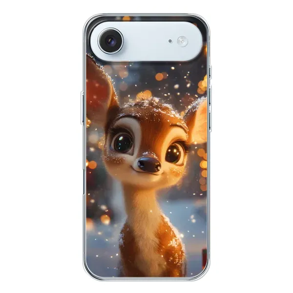Чохол з принтом «Оленятко серед гірлянд» для iPhone 17 Air