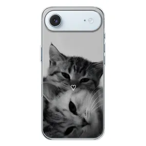 Чохол з малюнком кіт на iPhone 17 Air (Пара котів)