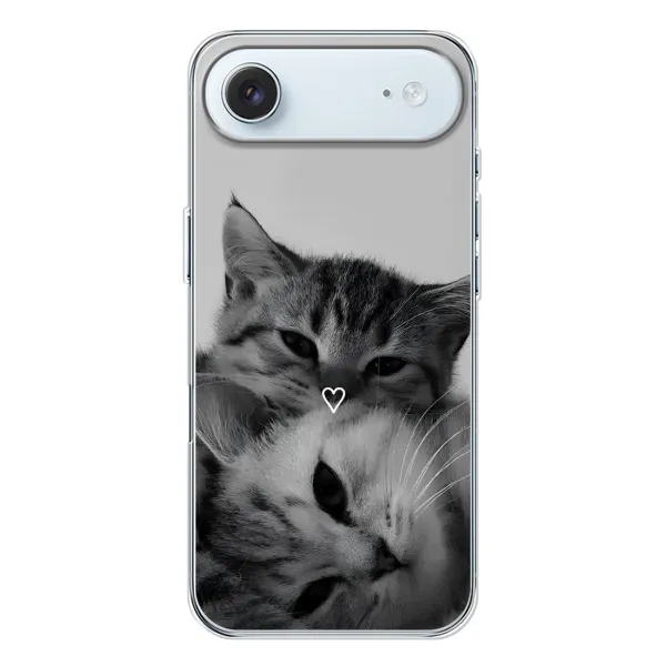 Чохол з принтом «Пара котів» для iPhone 17 Air Чохол з принтом «Пара котів» для iPhone 17 Air