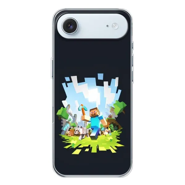 Чехол с принтом «персонажи Minecraft» для iPhone 17 Air
