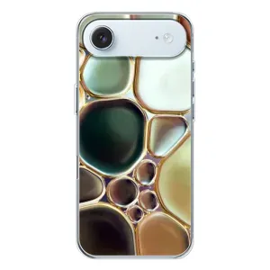 Мраморный чехол на iPhone 17 Air (VPrint) (Радужный Мрамор)