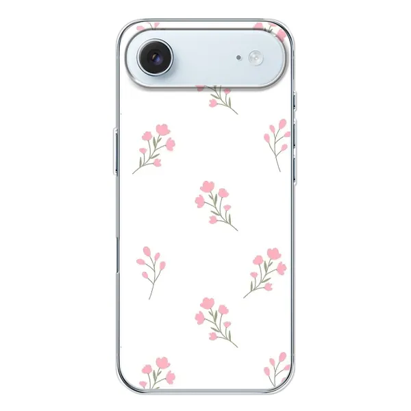 Чохол з принтом «Рожеві квіти» для iPhone 17 Air