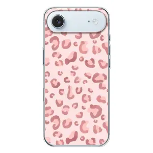 Чехол с розовым рисунком для iPhone 17 Air (Розовый леопард)