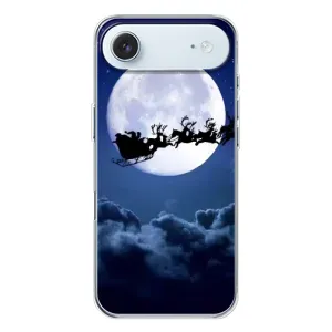 Новорічні Чохли для Айфон 17 Air (VPrint) (Санта - місяць)