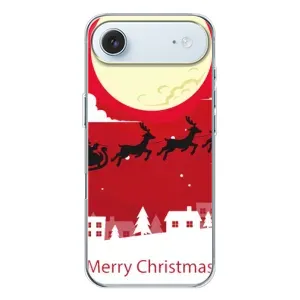 Рождественские Чехлы для iPhone 17 Air (VPrint) (Санта с оленями)