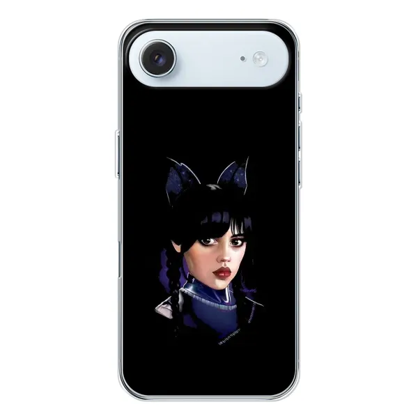 Чехол с принтом «серьезная Уэнздей» для iPhone 17 Air Чехол с принтом «серьезная Уэнздей» для iPhone 17 Air