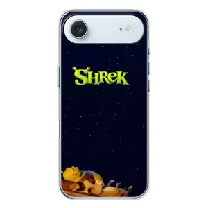 Чехол с мультфильмом Шрек на iPhone 17 Air (Отдыхающий Шрек)