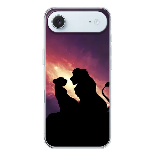 Чехол с принтом «Силуэт Симба и Налу» для iPhone 17 Air Чехол с принтом «Силуэт Симба и Налу» для iPhone 17 Air