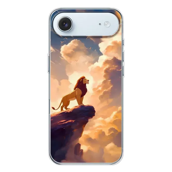 Чехол с принтом «Симба на скале» для iPhone 17 Air Чехол с принтом «Симба на скале» для iPhone 17 Air