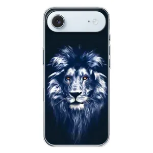 Чехол со Львом для iPhone 17 Air (VPrint) (Синий Лев)
