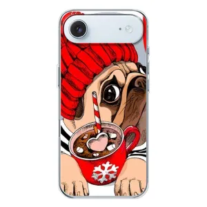 Чехлы с собаками для iPhone 17 Air (VPrint) (Собачка в шапке)