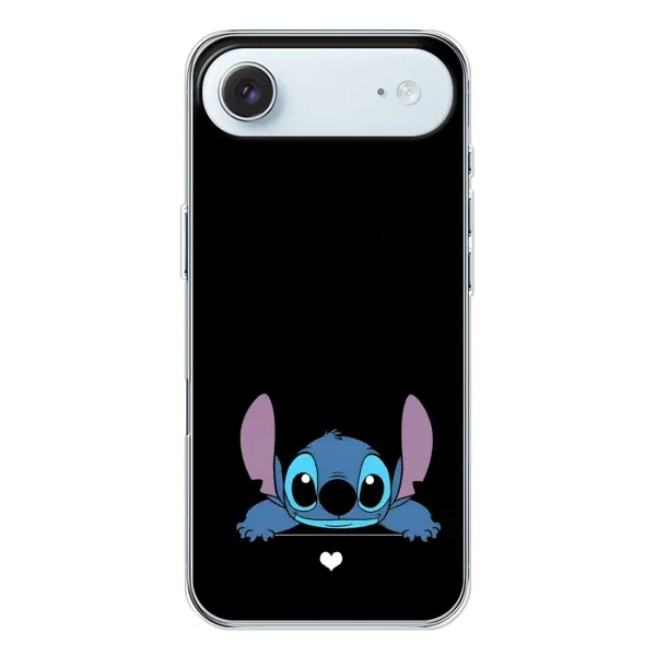Чохол з принтом «Стіч на чорному» для iPhone 17 Air Чохол з принтом «Стіч на чорному» для iPhone 17 Air