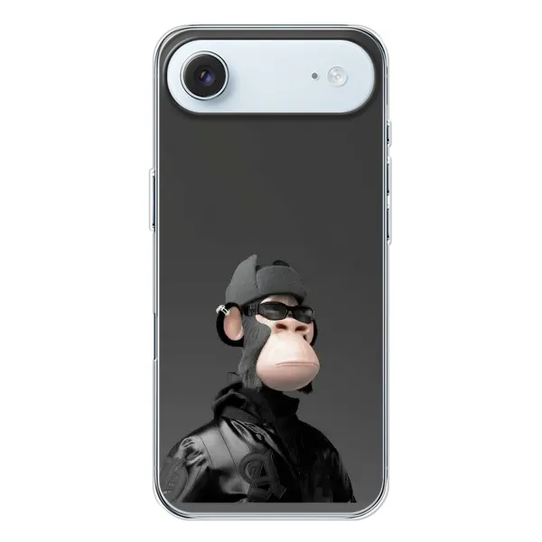 Чохол з принтом «стильна мавпа NFT» для iPhone 17 Air
