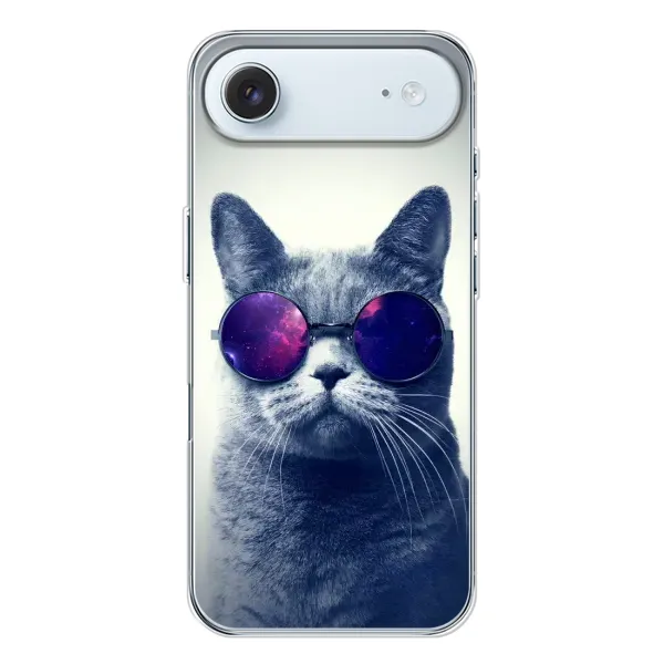 Чохол з принтом «Стильний кіт» для iPhone 17 Air Чохол з принтом «Стильний кіт» для iPhone 17 Air
