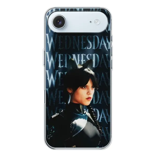 Чехол с принтом «Уэнздей кошка» для iPhone 17 Air Чехол с принтом «Уэнздей кошка» для iPhone 17 Air