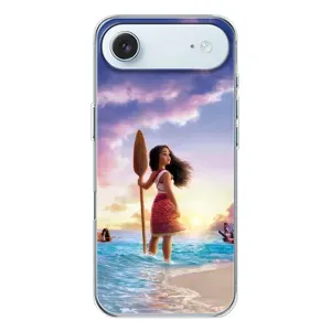 Чехол с мультфильмом Моана iPhone 17 Air (Моана с веслом)