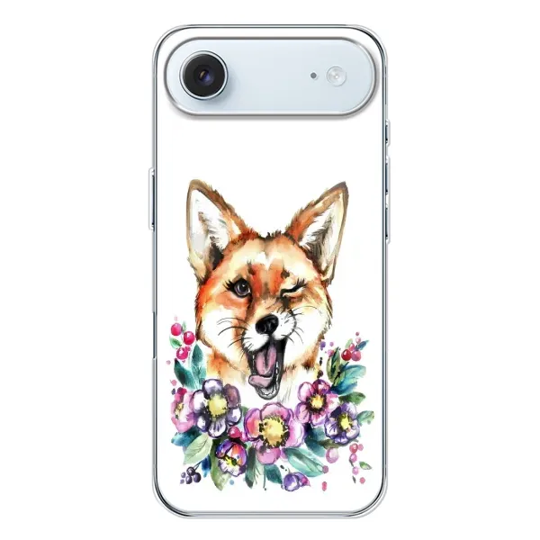 Чехол с принтом «Веселая лисичка» для iPhone 17 Air