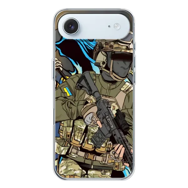 Чохол з принтом «Воїн ЗСУ» для iPhone 17 Air Чохол з принтом «Воїн ЗСУ» для iPhone 17 Air