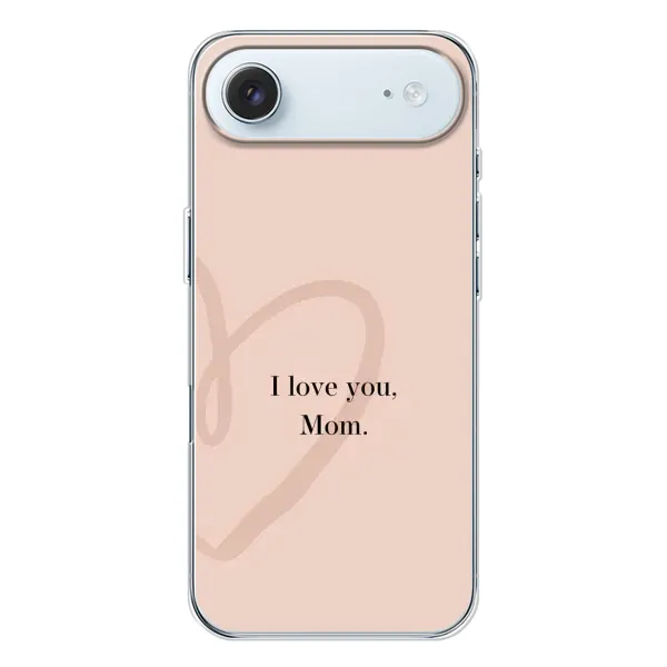 Чехол с принтом «Сердце маме» для iPhone 17 Air
