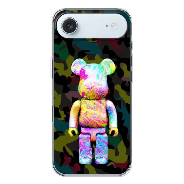 Чехол с принтом «Яркий Bearbrick» для iPhone 17 Air
