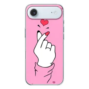 Чехол с принтом для iPhone 17 Air (AlphaPrint - Знак сердечка) (Знак Love)