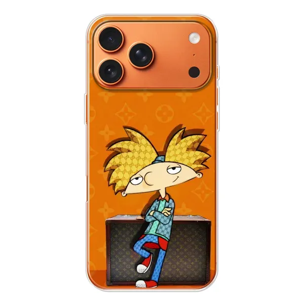 Чехол с принтом «Арнольд» для iPhone 17 Pro Max