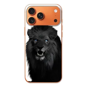 Чохли з картинкою животних iPhone 17 Pro Max (Чорний ЛЕВ)