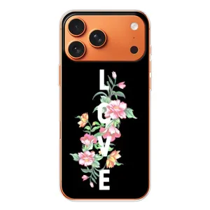 Чехлы для любимой на Айфон 17 Pro Max (VPrint) (Цветы LOVE)