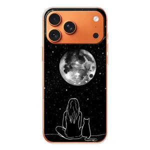 Чехол с рисунком кот на iPhone 17 Pro Max