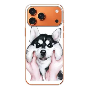 Чехлы с собаками для iPhone 17 Pro Max (VPrint) (Довольный Хаски)