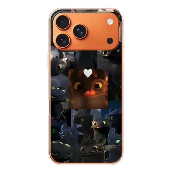 Чохол з принтом «Дракон колаж» для iPhone 17 Pro Max Чохол з принтом «Дракон колаж» для iPhone 17 Pro Max