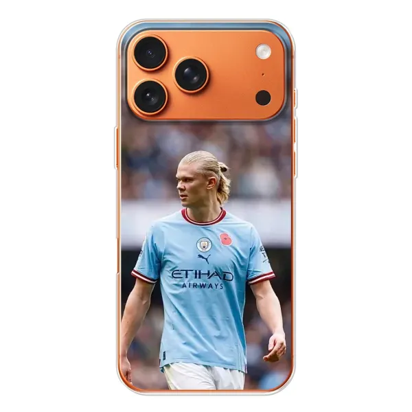 Чохол з принтом «Ерлинг Холанд» для iPhone 17 Pro Max