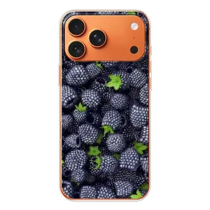 Чохли з фруктами для iPhone 17 Pro Max (VPrint) (Ожина)