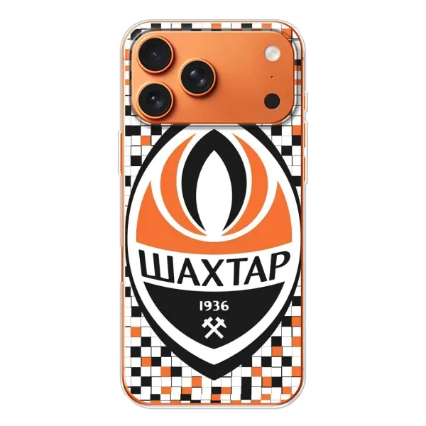 Чехол с принтом «ФК Шахтер» для iPhone 17 Pro Max