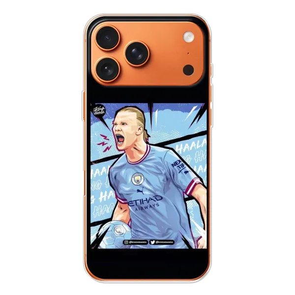 Чохол з принтом «гол Ерлінг Холанд» для iPhone 17 Pro Max
