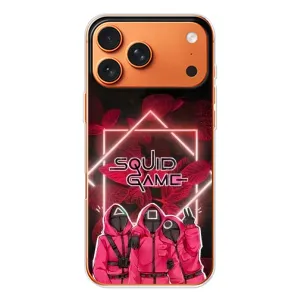 Чехол Гра в кальмара для iPhone 17 Pro Max (Охранники Игра кальмара)