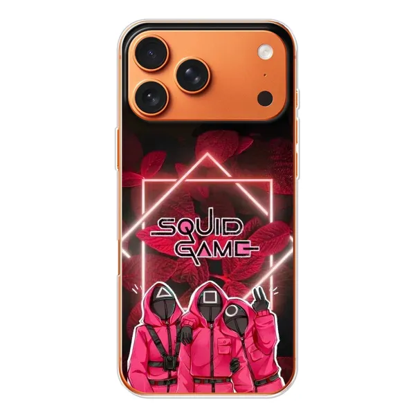 Чехол с принтом «Охранники Игра кальмара» для iPhone 17 Pro Max