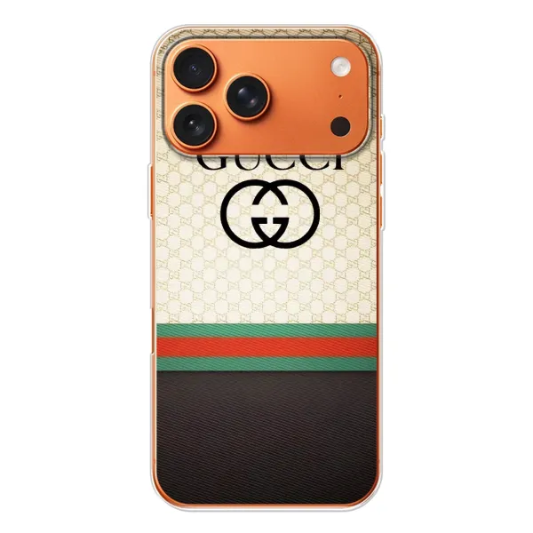 Чохол з принтом «GUCCI стиль» для iPhone 17 Pro Max