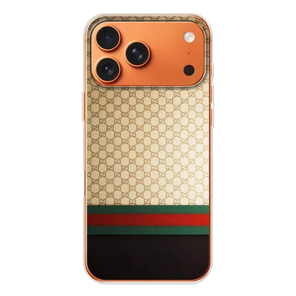 Чохол з принтом «Гуччі Фон» для iPhone 17 Pro Max