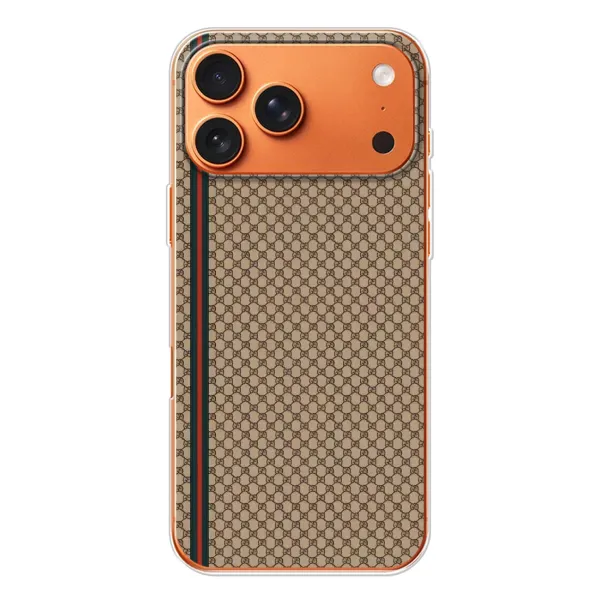 Чохол з принтом «Гуччі полоса» для iPhone 17 Pro Max