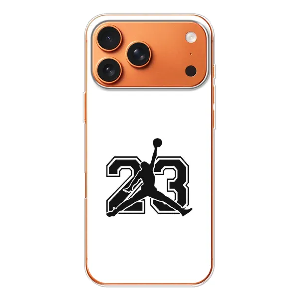 Чохол з принтом «Jordan 23» для iPhone 17 Pro Max Чохол з принтом «Jordan 23» для iPhone 17 Pro Max