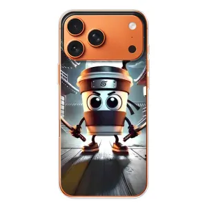 Чохол з мемом Тралалело тралала на iPhone 17 Pro Max (Капучіно асасіно)
