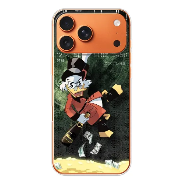 Чехол с принтом «Карточка Скруджа» для iPhone 17 Pro Max