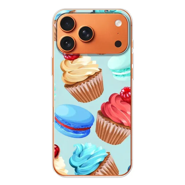 Чехол с принтом «Кексики» для iPhone 17 Pro Max Чехол с принтом «Кексики» для iPhone 17 Pro Max