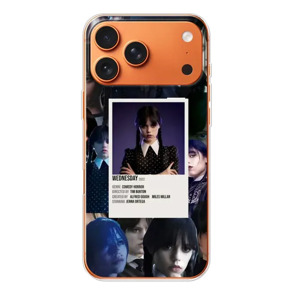 Чохол з принтом «колаж Венздей» для iPhone 17 Pro Max Чохол з принтом «колаж Венздей» для iPhone 17 Pro Max