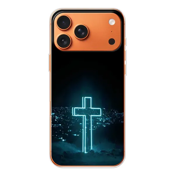 Чохол з принтом «Хрест і місто» для iPhone 17 Pro Max